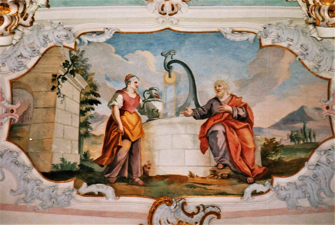 Affreschi della Wieskirche. Chiesa del Pellegrinaggio del Salvatore Flagellato - Steingaden 9